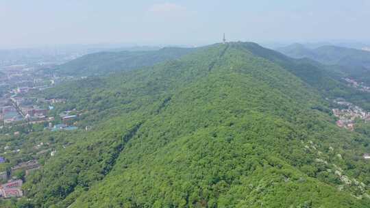 长沙岳麓山航拍