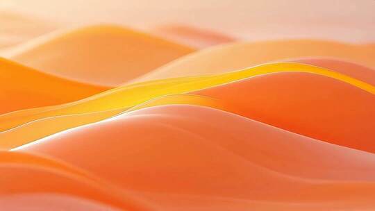 抽象动感橙色波浪背景素材