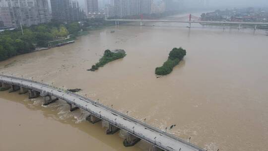 航拍福建漳州南山桥