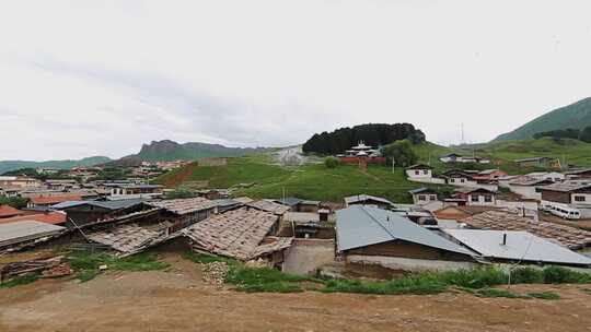 郎木寺建筑外景