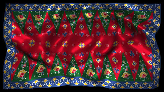 印度尼西亚民族丝绸图案布Sarung蜡染