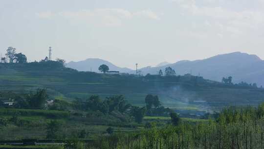 云南村庄大景、小全景