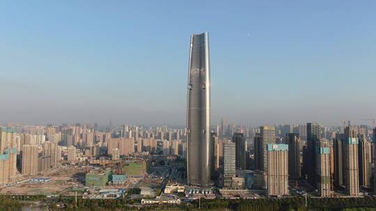 武汉城市宣传片高楼建筑航拍视频素材模板下载