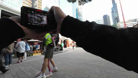 香港扫街摄影师第一视角