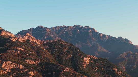 泰安泰山山顶风景