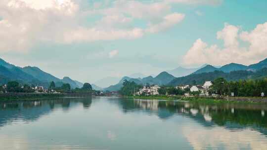 绩溪龙川景区延时