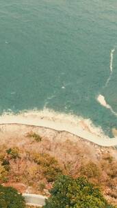 旅游景区 深圳 大梅沙 海滨 步道 竖屏