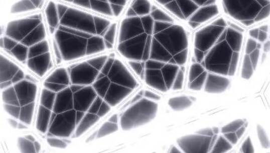 科技点线粒子网络网格几何分子结构
