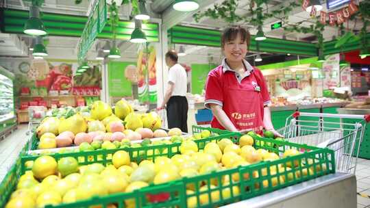 超市 便利店 购物视频素材模板下载