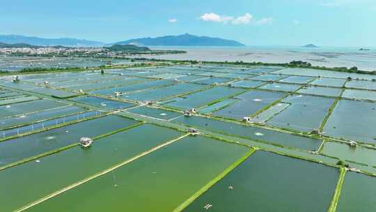 航拍汕头南澳岛海滩