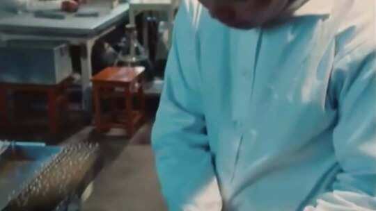 70年代轻工业发展 药品生产车间