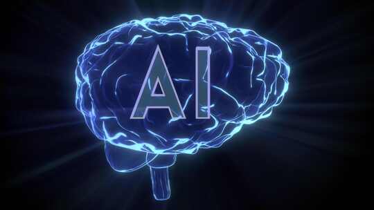 人工智能大脑与AI科技视频素材模板下载