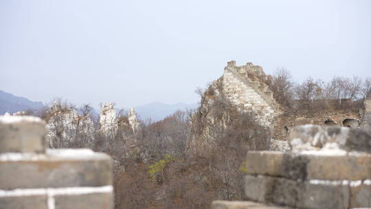 万里长城北京Great wall视频素材模板下载