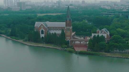 苏州独墅湖白鹭园教堂