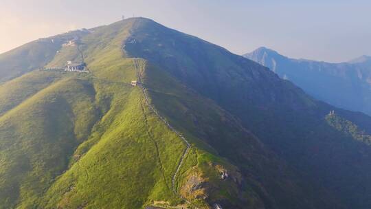 江西萍乡武功山自然风景区初秋风光