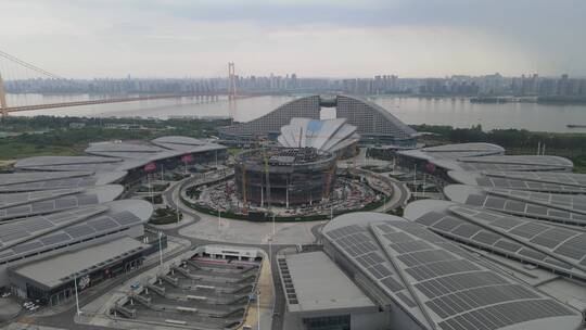武汉城市宣传片地标建筑航拍视频素材模板下载