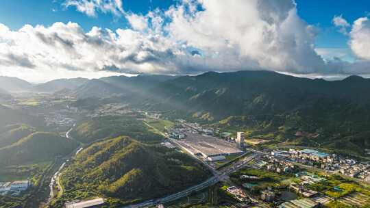 【4K】深圳坪山田头山、头陂公园航拍