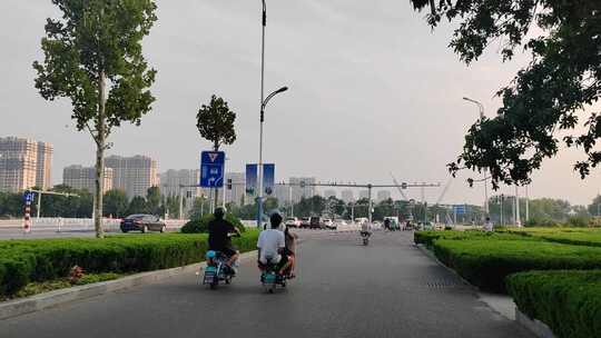 街头城市建筑高清拍摄