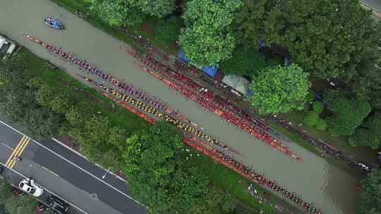 中国广东省广州市天河汇彩路深涌杯龙舟比赛