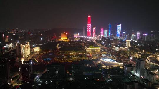 东莞市政府大景 四（夜景）