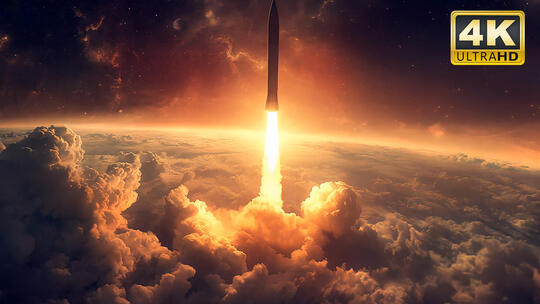 导弹升空核潜艇坦克卫星导弹发射