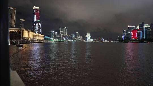 上海黄浦江夜景风光