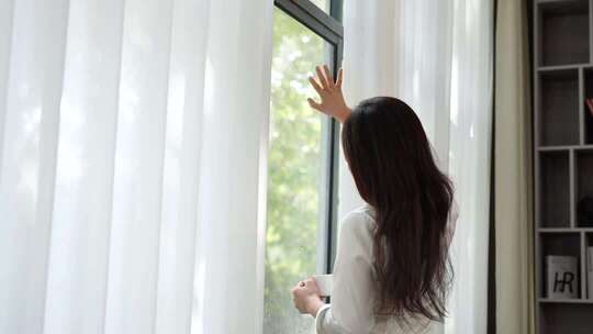 女生居家唯美小清新