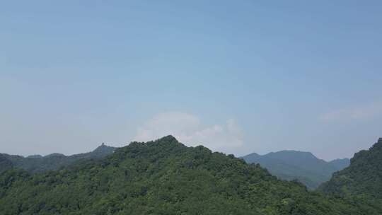 都江堰、青城山附近山脉天空