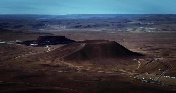 乌兰察布草原火山群航拍