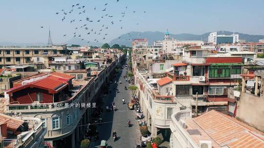 泉州人文旅拍宣传片东西塔西街钟楼航拍