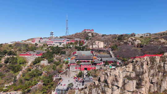 泰安泰山山顶风景