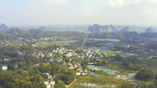 广西桂林的农村