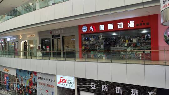 疫情解封商场门店商店人流