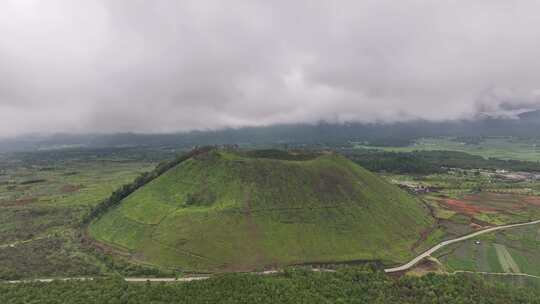 腾冲火山地热国家地质公园航拍