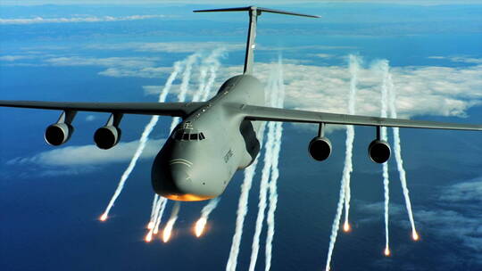 美国空军空中机动司令部视频素材模板下载