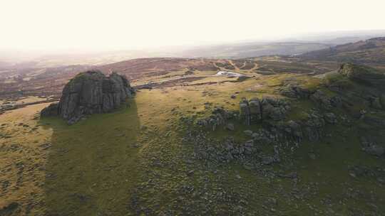 Dartmoor，国家公园，英国，无人机