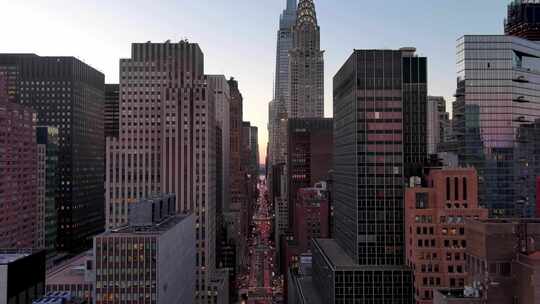纽约曼哈顿克莱斯勒大厦范德比特一号大厦