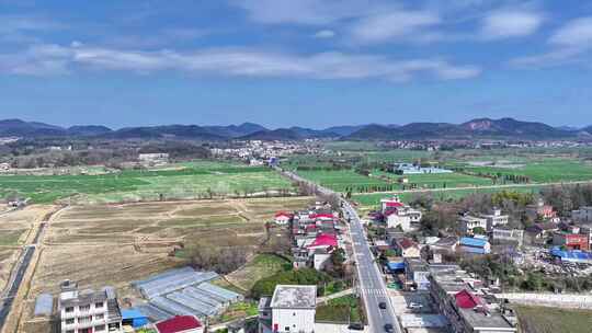 春季万物生长生机勃勃乡村振兴