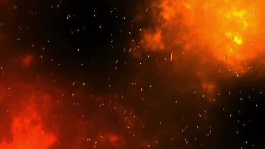 火灾循环背景视频