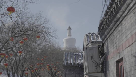 北京胡同 老北京生活视频素材模板下载