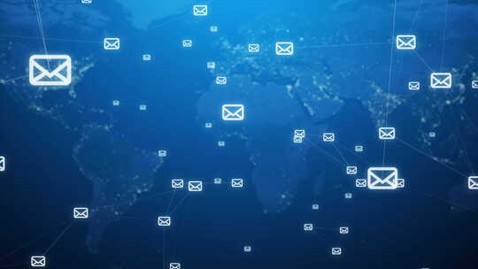 电子邮件概念网络