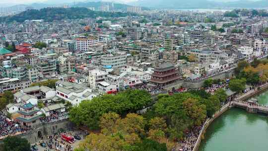 潮州古城及广济桥一