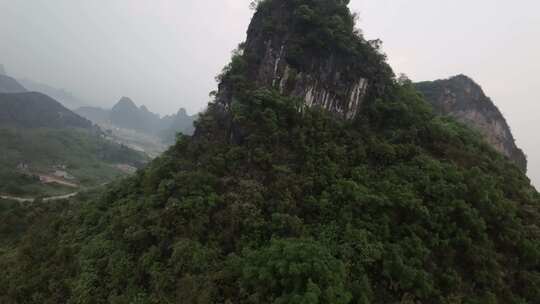 桂林阳朔山水航拍