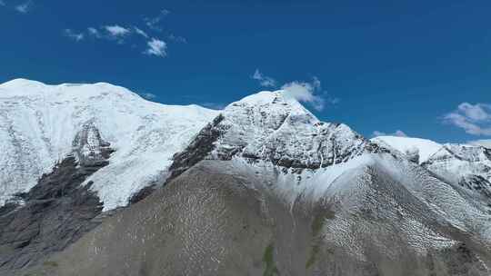 西藏雪山冰川航拍