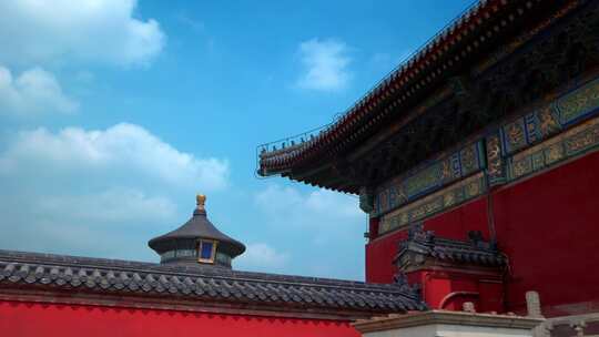 北京天坛祈年殿视频素材模板下载
