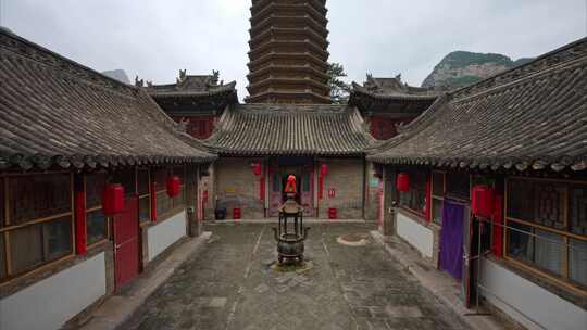 山西大同觉山寺实拍