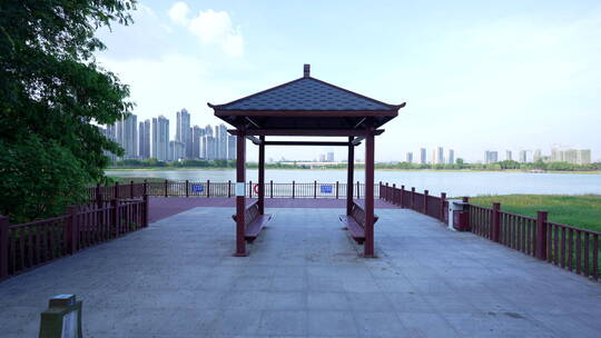 武汉杨春湖城市生态公园风景