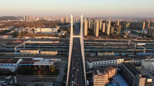 航拍江苏徐州城市宣传片地标建筑