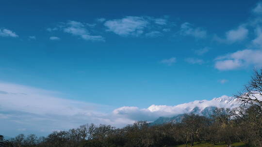 四川九顶山雪山 1