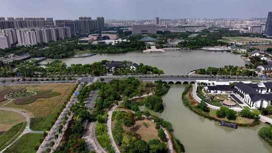 浙江嘉兴平湖明湖公园